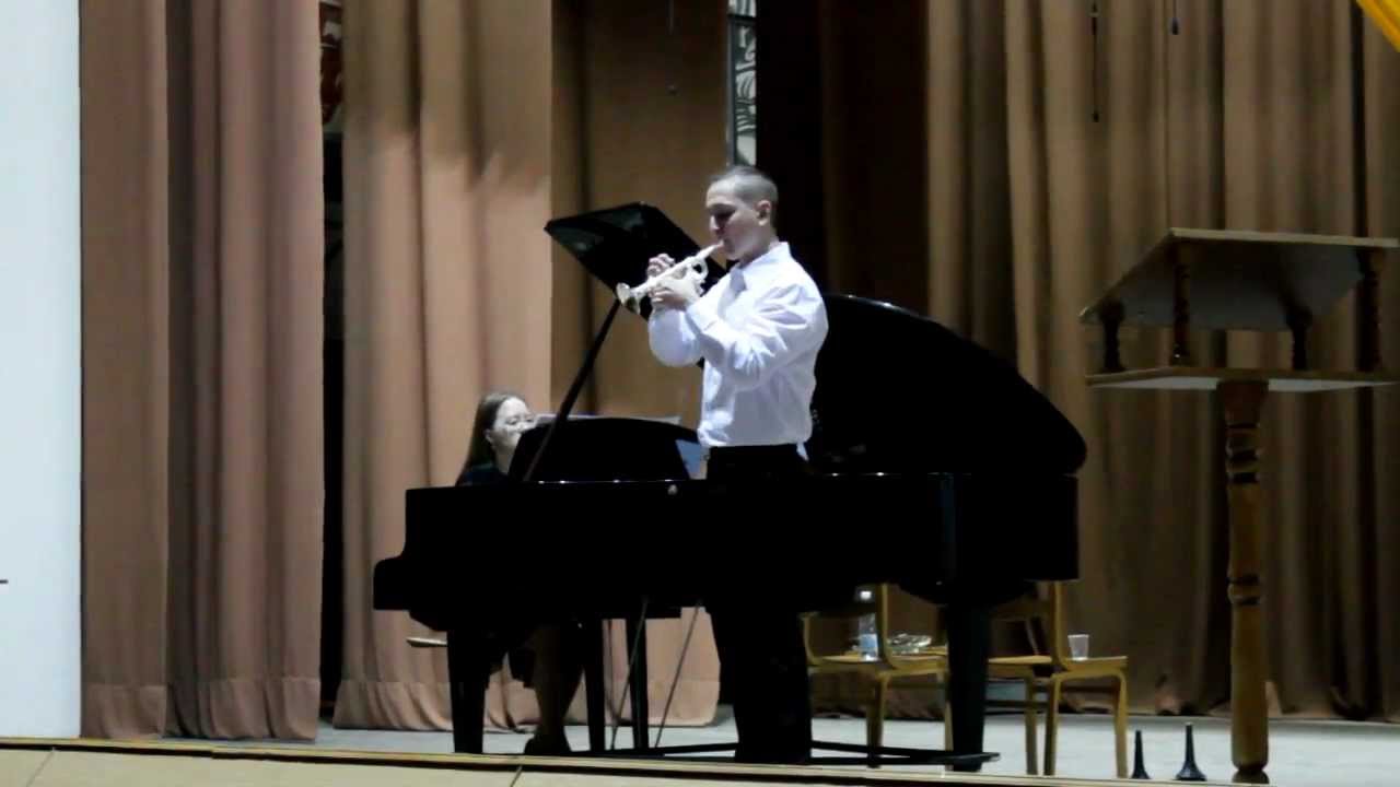 G.Ph.Telemann Sonata Concerto in D maggiore Alex Polushkin (Piccolo Trumpet). YouTube