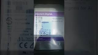 Western Digital 10T, WD102PURX, 4000 units in stock.