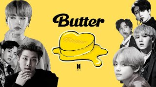 Bts 방탄소년단 Butter Official Lyric Video 방탄소년단 Butter 가사 Lyricseng