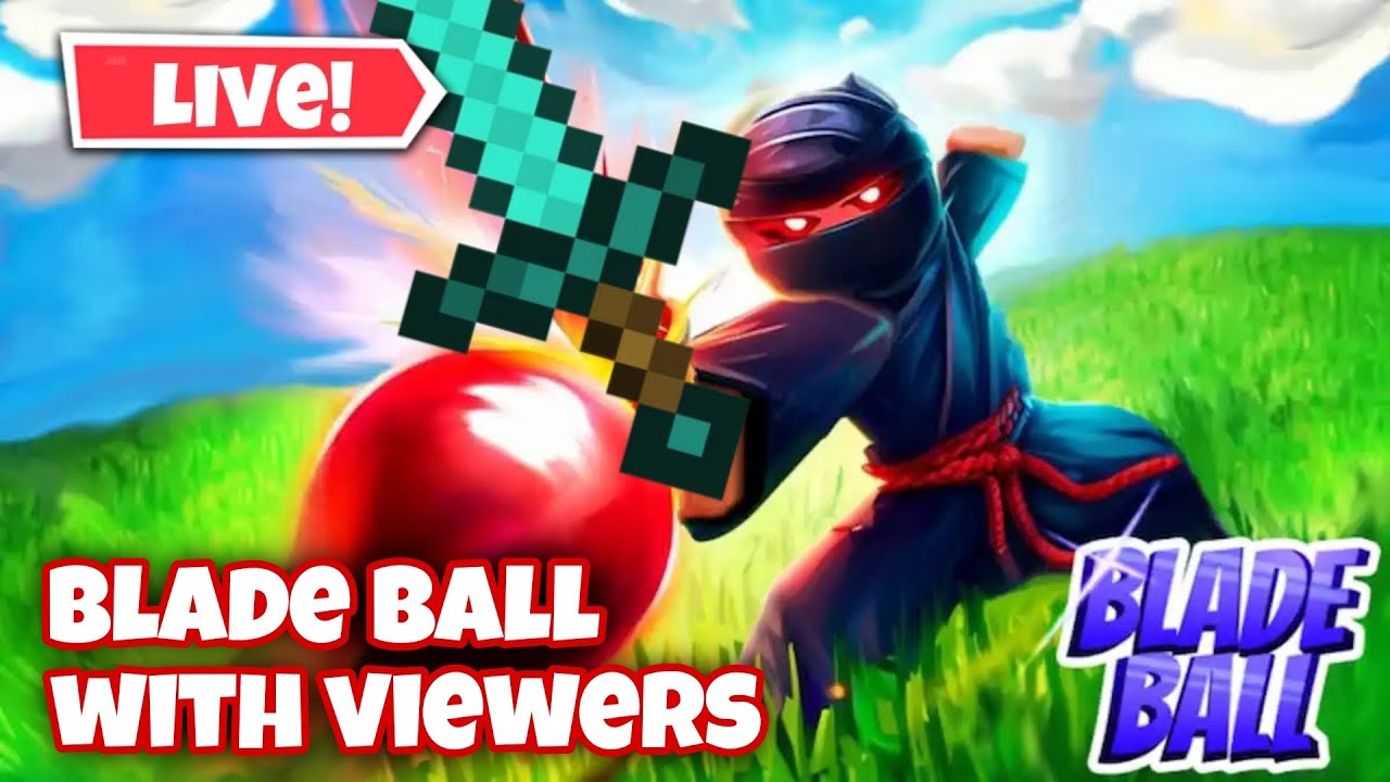 🔴LIVE🔴 Roblox BLADE BALL Livestream - YouTube