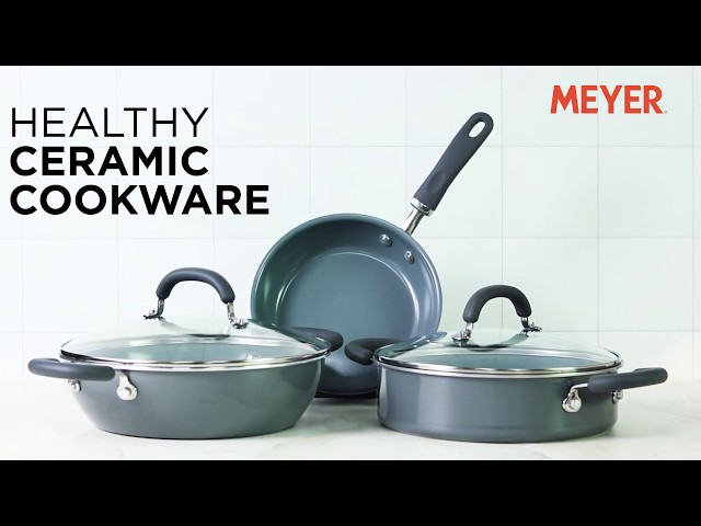Meyer Anzen - 100% Safe Ceramic Cookware Range First Time In India 