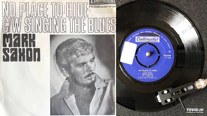 Mark Saxon - No Place To Hide