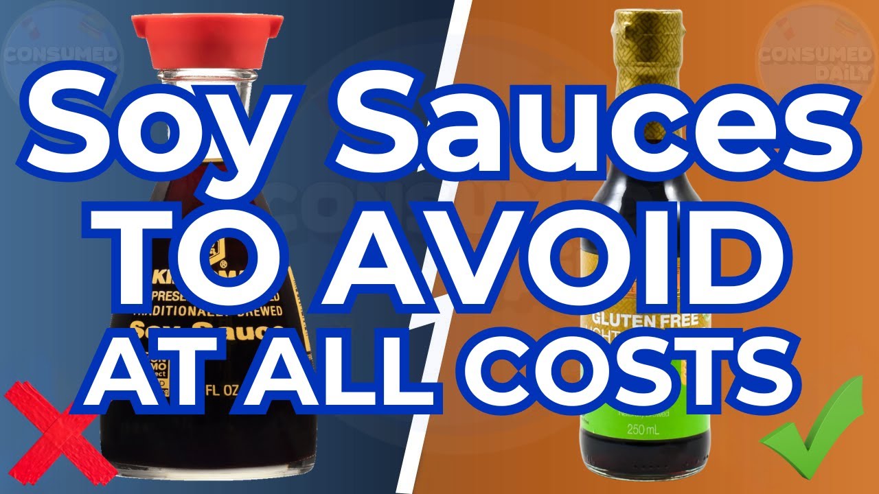5 Soy Sauce Brands To Throw Away NOW! (And What You SHOULD Get)