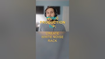 Create a reusable white noise rack in Ableton #sounddesigner #musicproducer #abletontips