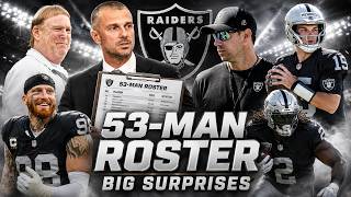 FINAL Raiders 53-Man Roster Projection: BIG Surprises Before Cuts!