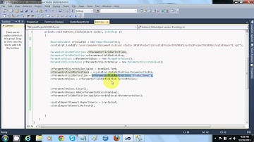 Curso Tutorial de C# en Español   Capitulo 15   Crystal Report  Parameters ParametrosIII