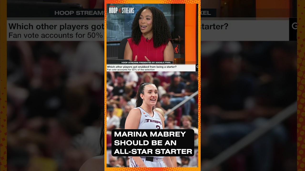 Marina Mabrey should be an ALL-STAR STARTER 🏀