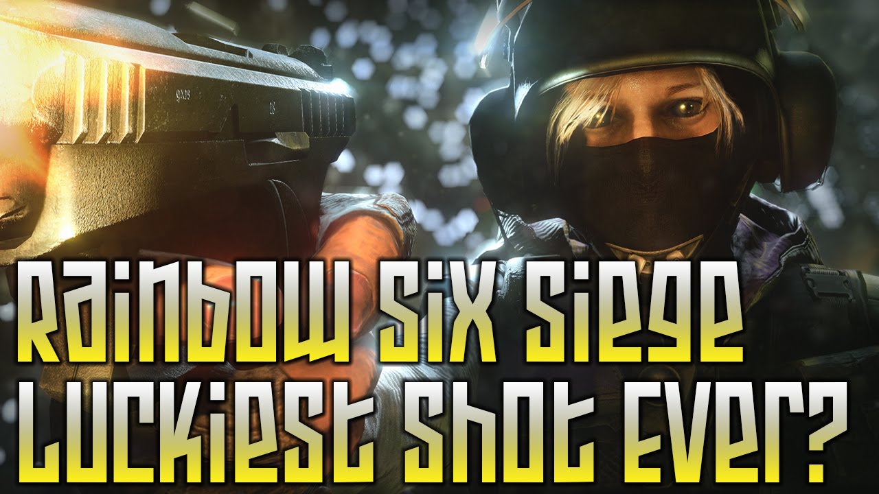 Luckiest Shot Ever : Rainbow Six Siege Multiplayer