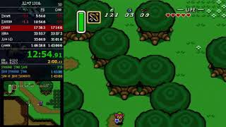 Zelda ALttP: 100% Speedrun in 1:45:38