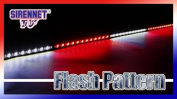 Flash Pattern: Whelen Tracer Series DUO Light Array - Five Modules