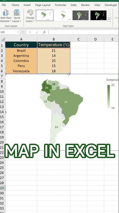 Create Excel Map Charts INSTANTLY - YouTube