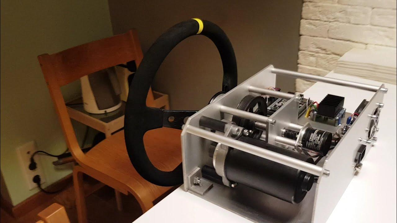 DIY FFB Steering Wheel YouTube