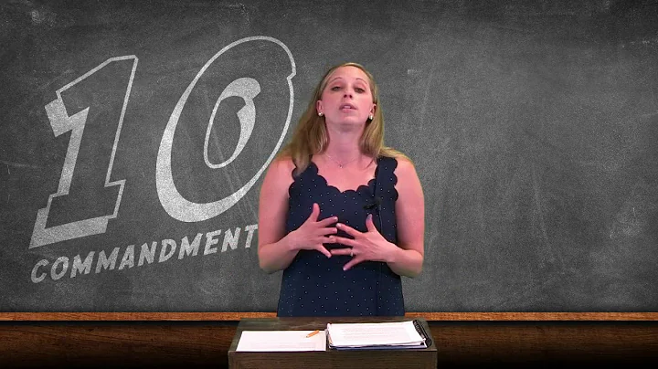 9th Commandment for kids