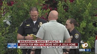 Police search for pair in La Jolla home invasion attempt