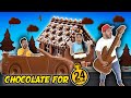 Eating Chocolate For 24 Hours Challenge | Best Chocolate Challenge | Hungry Birds