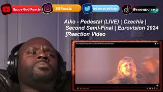 Aiko - Pedestal (LIVE) | Czechia 🇨🇿 | Second Semi-Final | Eurovision 2024 | REACTION