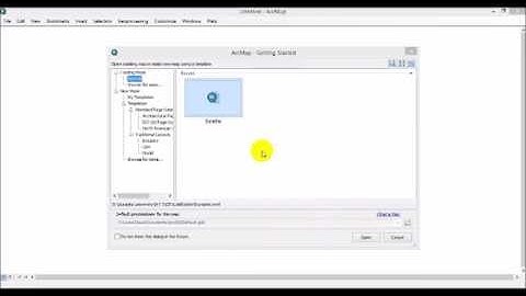 การใช้งาน ArcMap,ArcCatalog ArcToolbox