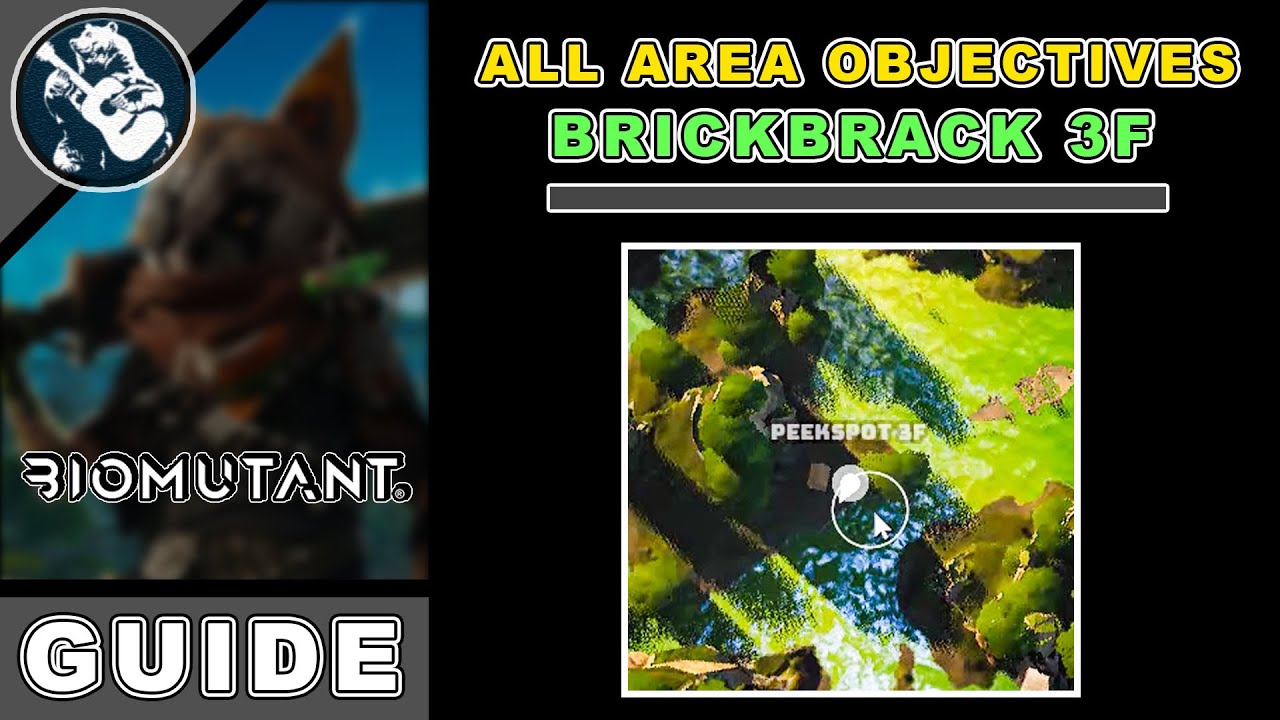 Area Objectives: All Peekspot 3F - Psionic Shrine Location in Biomutant Items