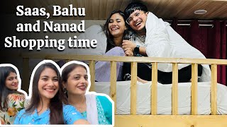 Saas, Bahu and Nanad Shopping Time | First Family Trip | Shimla | Tanshi Vlog