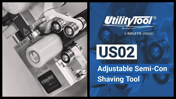 Ripley UtilityTool® US02 Adjustable Cable Semi-Con Shaving Tool