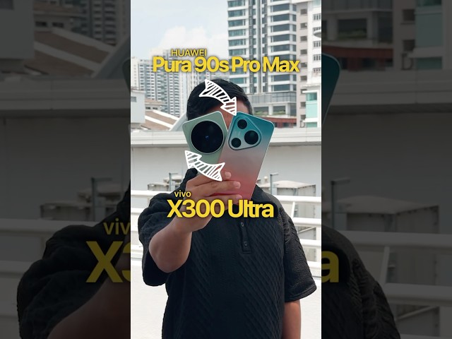 HUAWEI Pura 90s Pro 🆚 vivo X300 Ultra: Which Zoom is Better? 📸