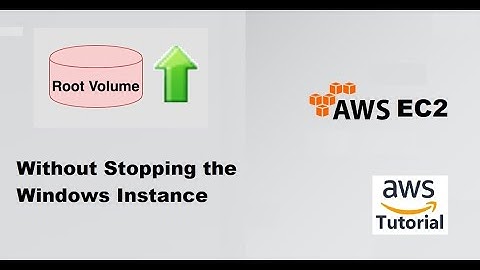 AWS Tutorial For Beginners:How to Extend Root volume Without Stopping the Windows Instance