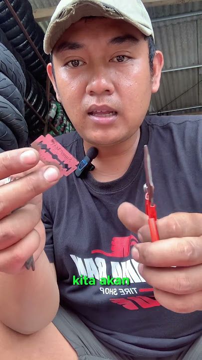 Cara buat alat ukir ban…