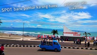 spot baru wisata pantai KARANG HAWU - pelabuhan ratu sukabumi #TeksiVlog
