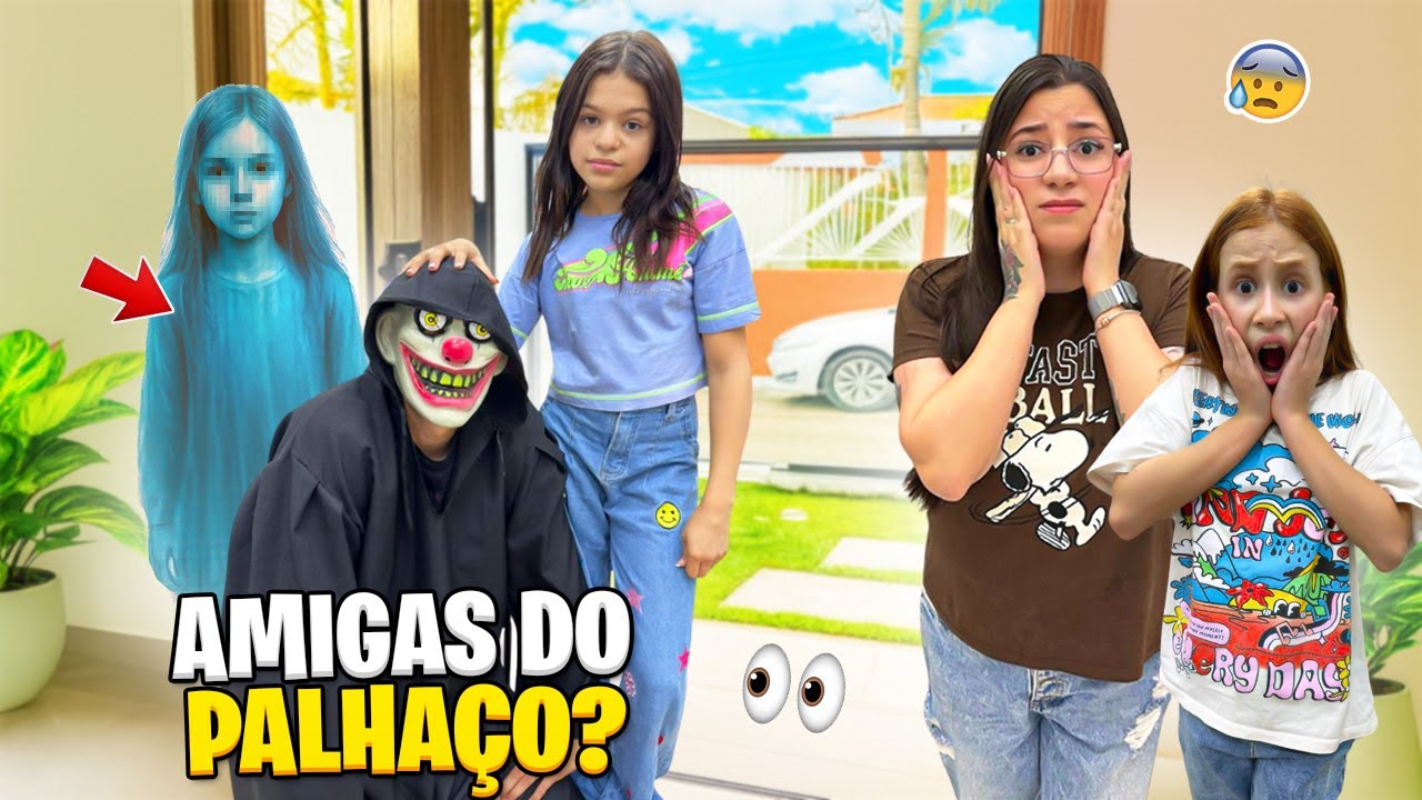 MENINA IMAGINARIA É AMIGA DO PALHAÇO?* OQUE DEVEMOS FAZER? (KETLYN MUSKETO)