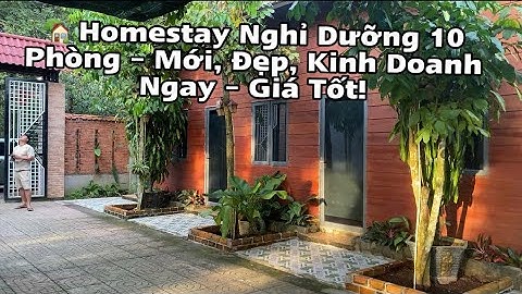Bán Homestay Vườn 10 Phòng Đang Kinh Doanh – Đất 1.200m², Giá Chỉ 4 Tỷ 500 Triệu! 