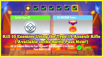 Call Of Duty Mobile Kill 10 Enemies Using the Type 19 Assault Rifle Task Complete