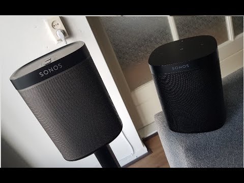 SONOS One Play 1 Sound Comparison - YouTube