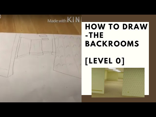 How to Draw Level 33 of the Backrooms 