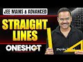 STRAIGHT LINES in One Shot: All Concepts &amp; PYQs Covered | JEE Main &amp; Advanced