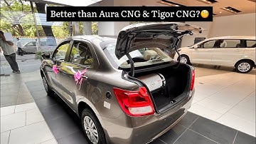 Boot Space of Swift Dzire CNG | Better than Aura CNG & Tigor CNG ?