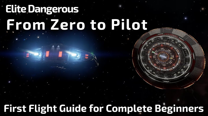 Elite Dangerous for Absolute Beginners | Your First Mission Step-by-Step!