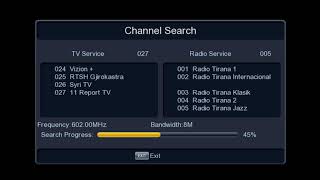 DVB T2 KERKIMI KANALEVE screenshot 5