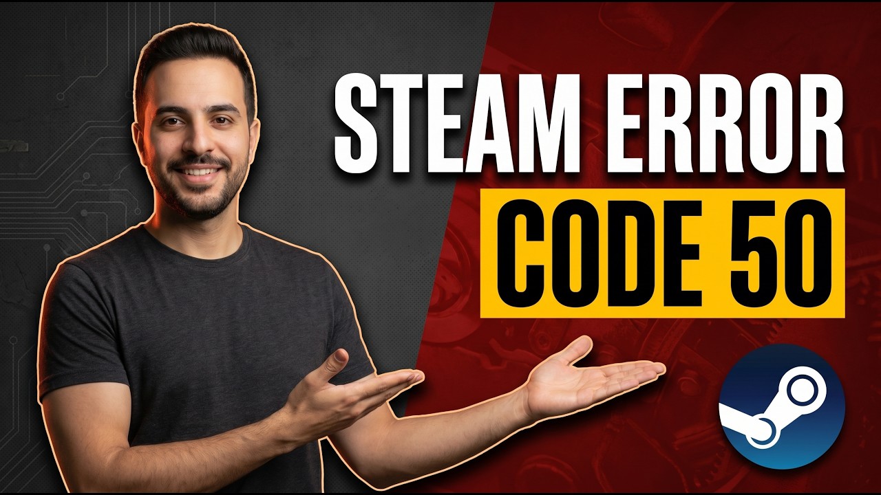 Steam Error Code 50 (Easy Fix Guide) - YouTube