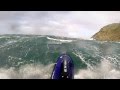 Jetski superjet in rough sea