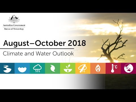 Climate and Water Outlook, August–October 2018