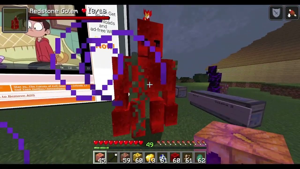 Minecraft Mod Showcase: Extra Golems - Part 2