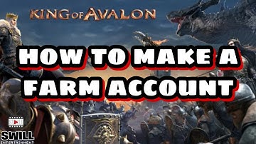 King of Avalon | How To Make a Successful Farm Account (Android IOS)