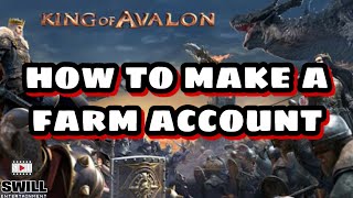 King of Avalon | How To Make a Successful Farm Account (Android IOS) screenshot 2