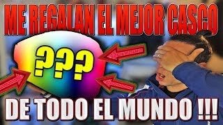 ME REGALAN EL MEJOR CASCO DE MOTO DEL MUNDO !!! 
