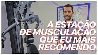 Estação de musculação até 75kg | Inspire M2: compacta com cadeira extensora e flexora