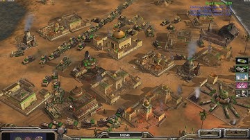 GLA Stealth - Command & Conquer Generals Zero Hour - 2 v 2 v 2 v 2 HARD Gameplay