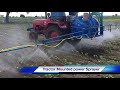 ASPEE PTO Tractor Mounted BOOM power Sprayer