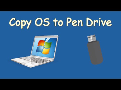 Comment copier OS de portable Pen Drive?