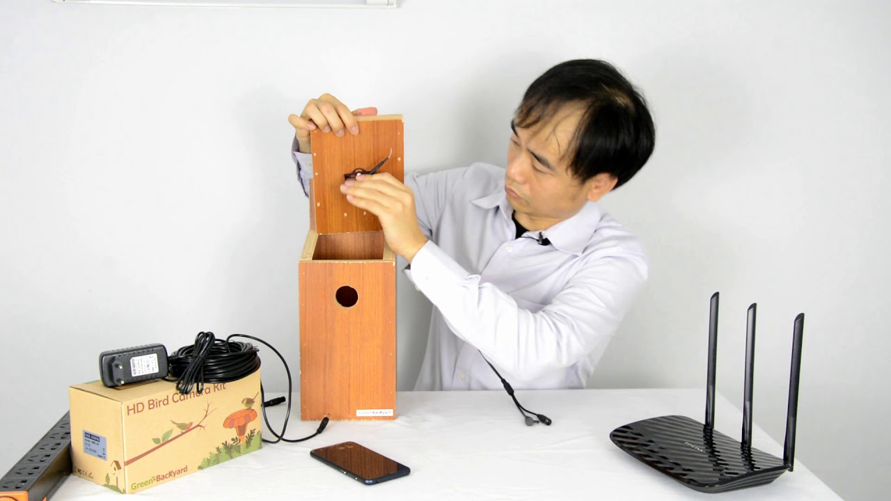 How to install the Bird Box Camera in the Bird House YouTube