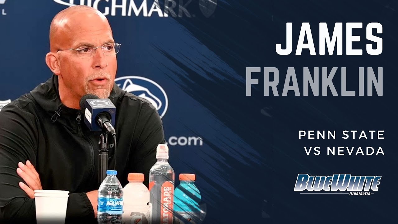 Penn State head coach James Franklin Press Conference | Game Week vs. Nevada